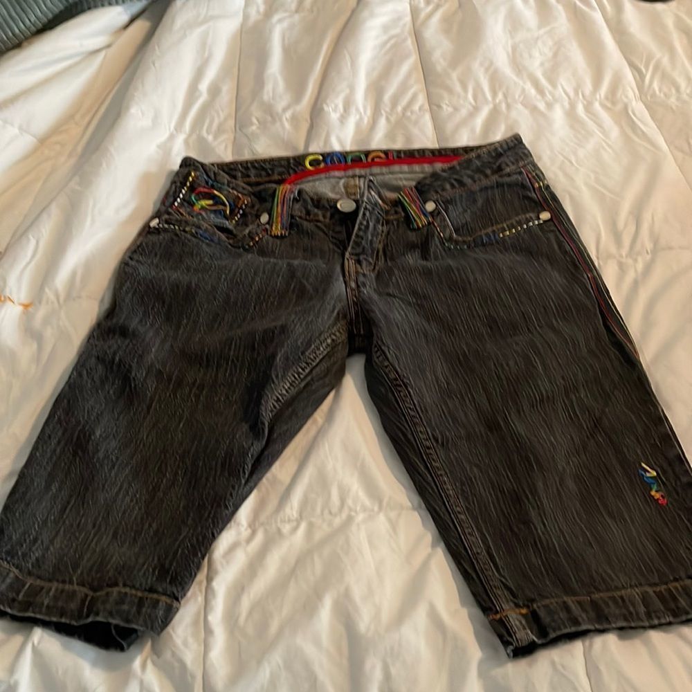 Vintage Coogi jean shorts